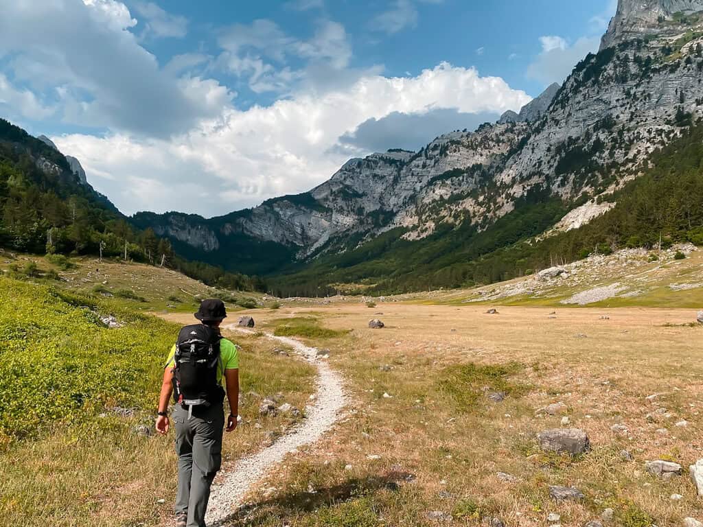 6 Tage Peaks of the Balkans Trail auf eigene Faust