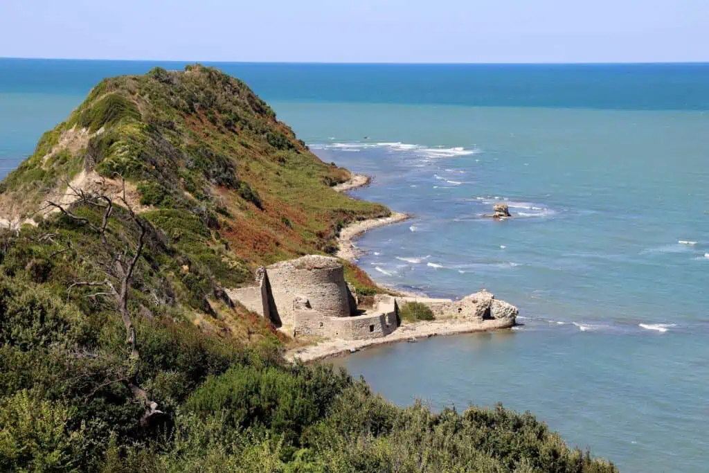 Kasteel Rodoni: het kustfort van Skanderbeg