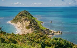 Kaap van Rodon Albanië