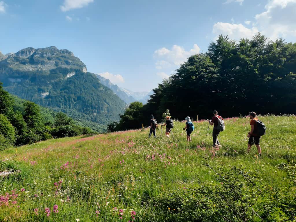 Wanderreisen Albanien Trekking 