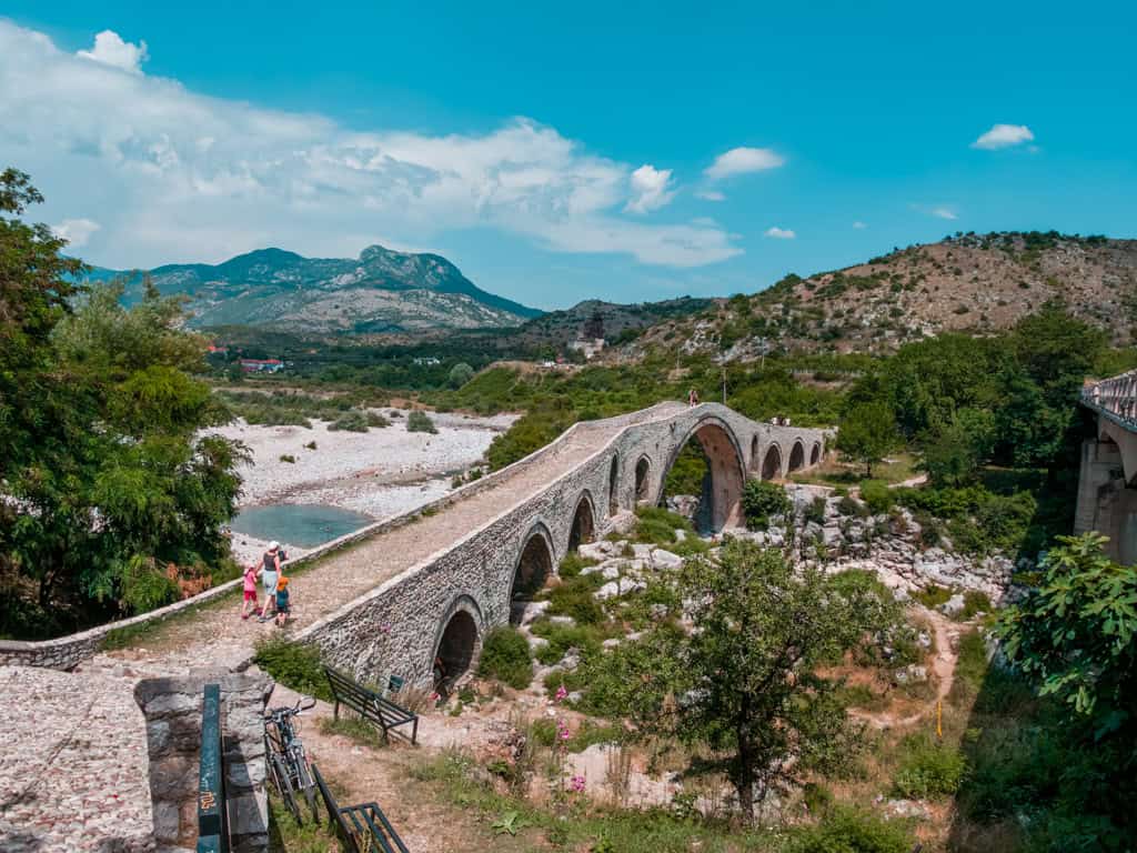 Shkodra ausflüge Mesi Brücke