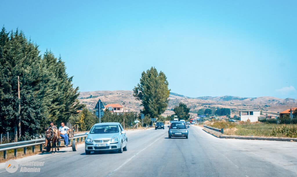 Straßen in Albanien